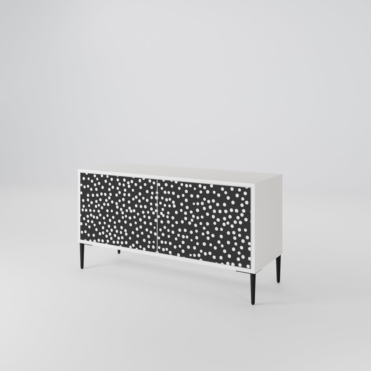 BLINDING LIGHTS Mueble de TV Compacto de 2 puertas