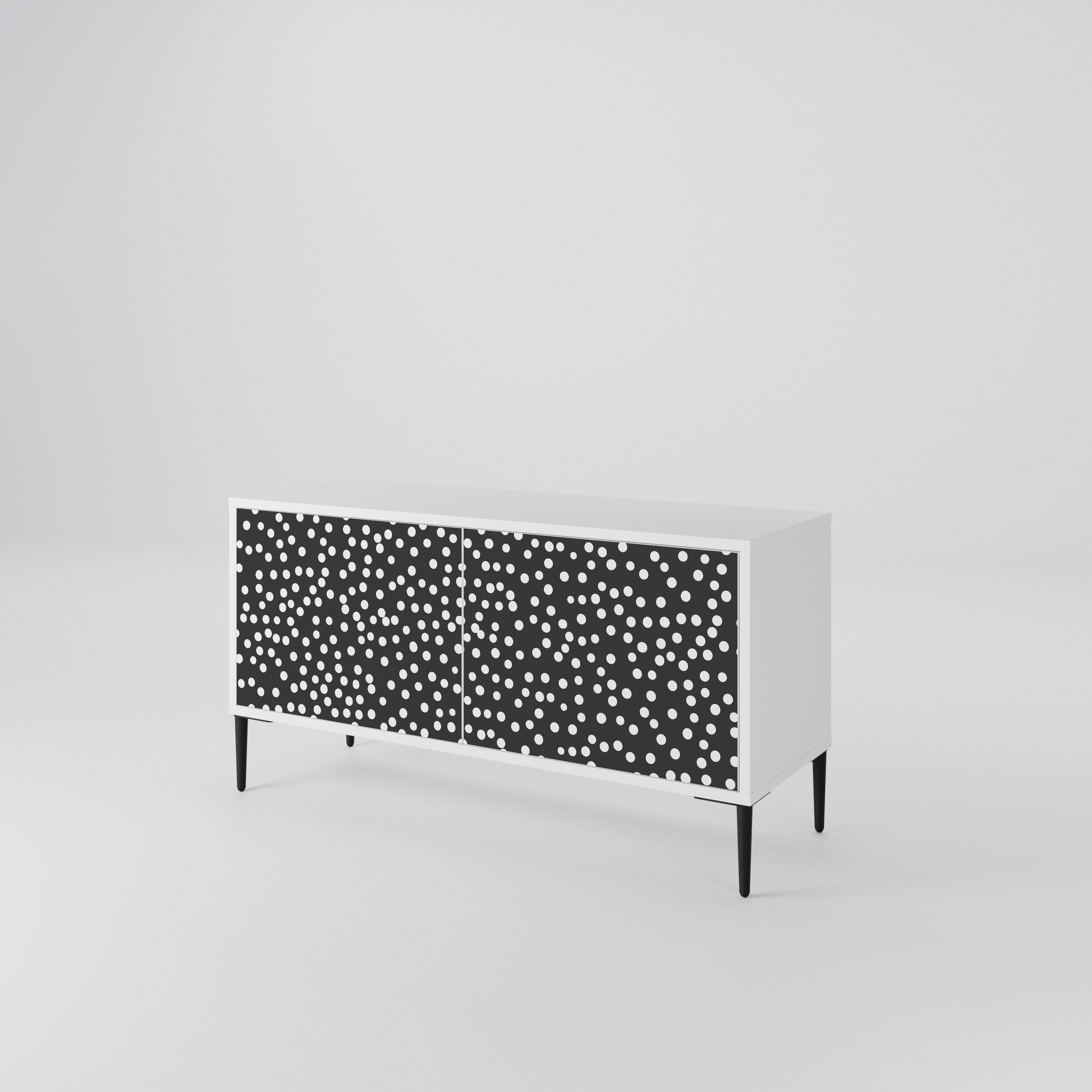 BLINDING LIGHTS Mueble de TV Compacto de 2 puertas
