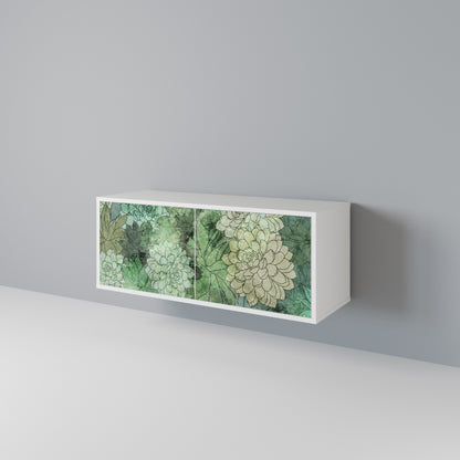 SUCCULENT CLUSTER Mueble de TV Compacto de 2 puertas
