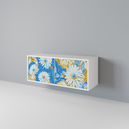 DAISY LUXE Mueble de TV Compacto de 2 puertas