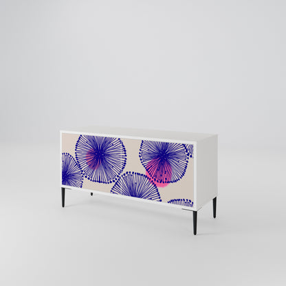MAGIC NATURE Mueble de TV Compacto de 2 puertas