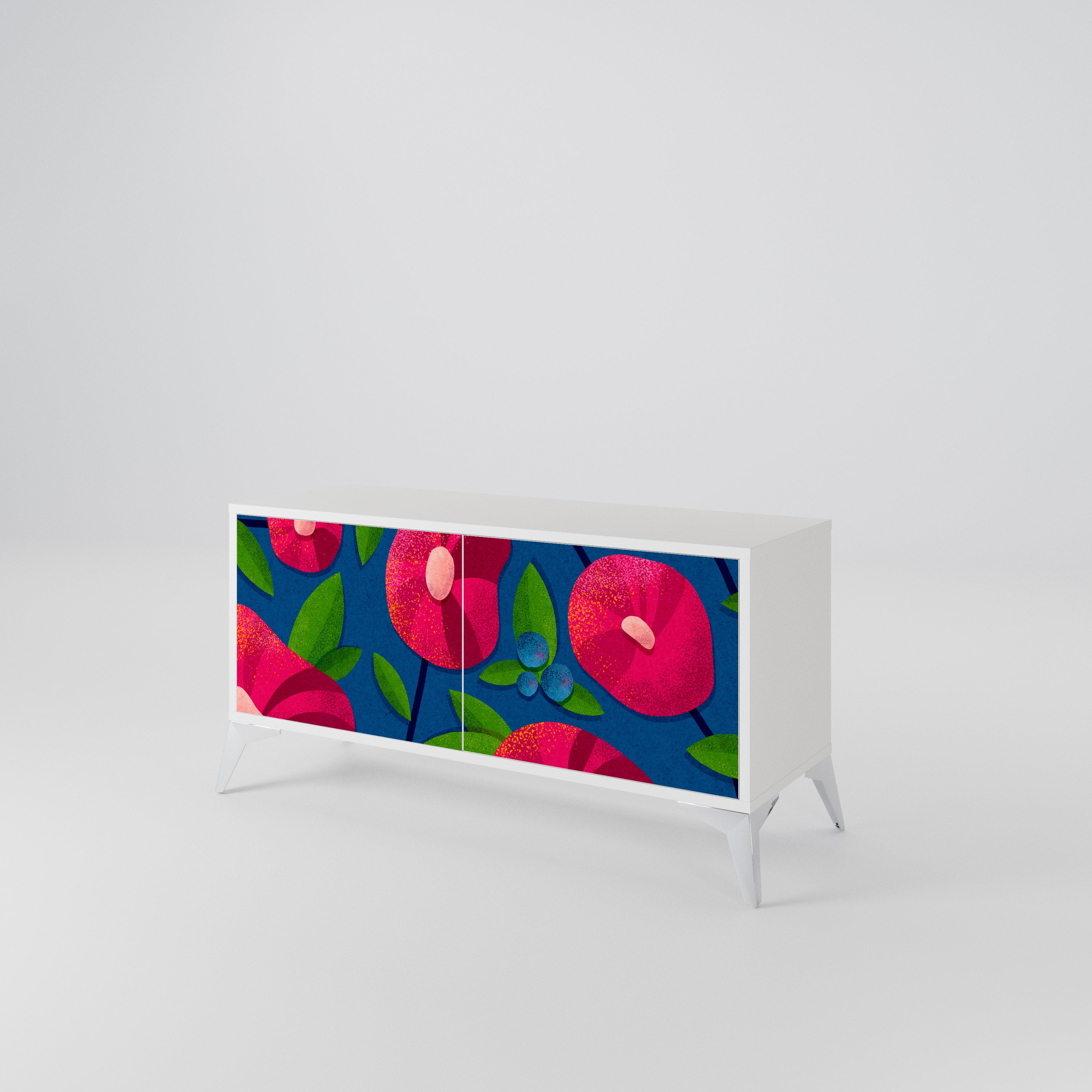 SPRING THOUGHTS Mueble de TV Compacto de 2 puertas