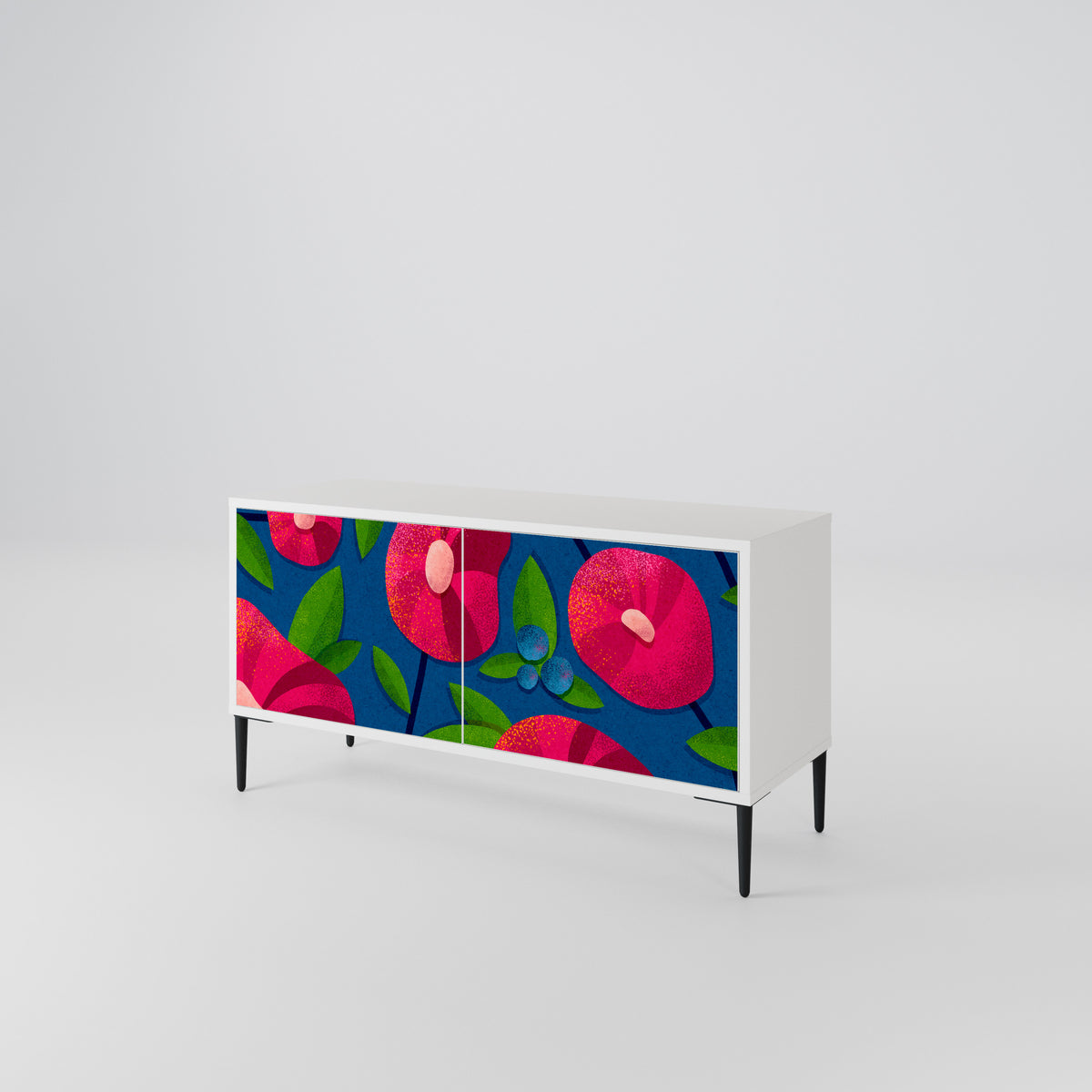 SPRING THOUGHTS Mueble de TV Compacto de 2 puertas