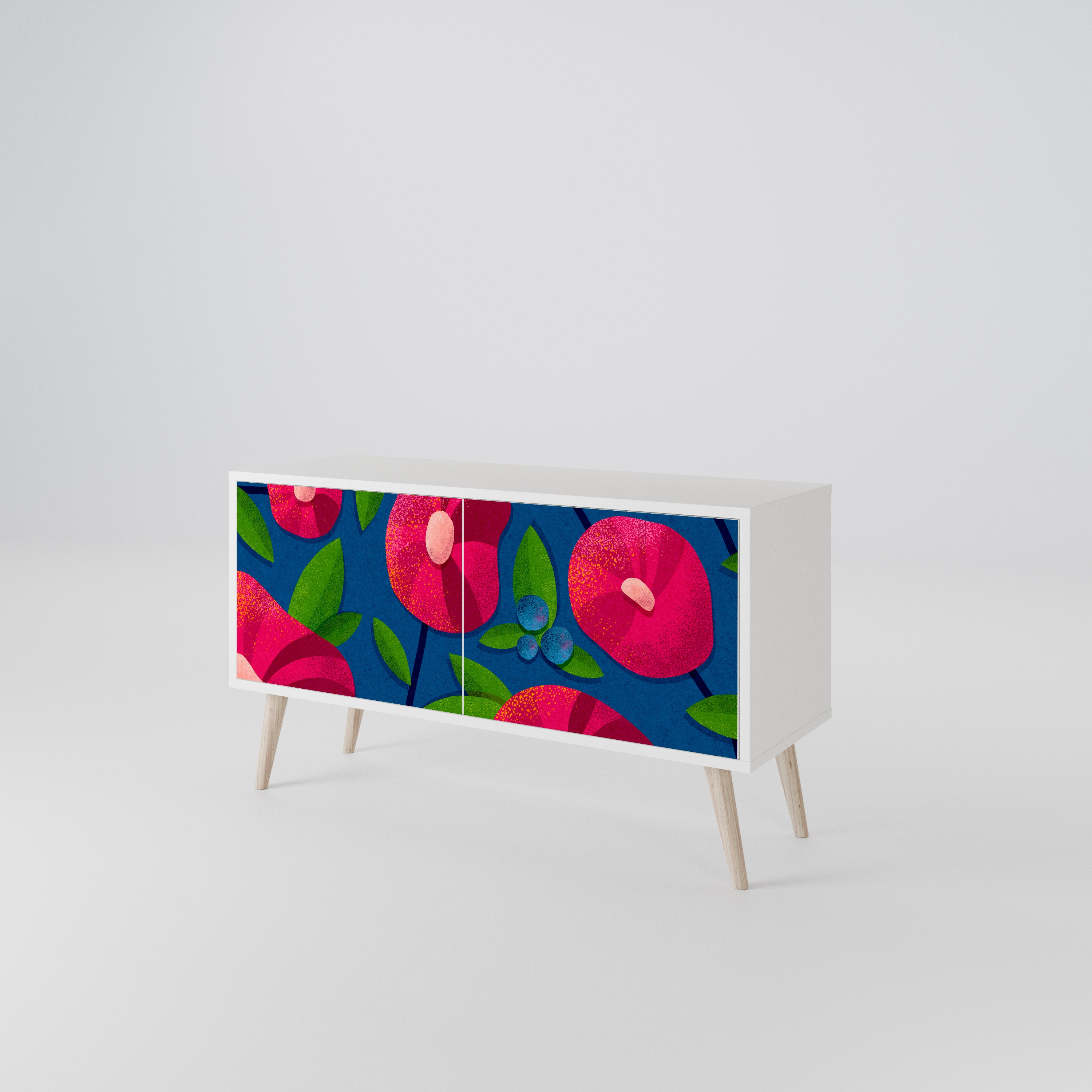SPRING THOUGHTS Mueble de TV Compacto de 2 puertas