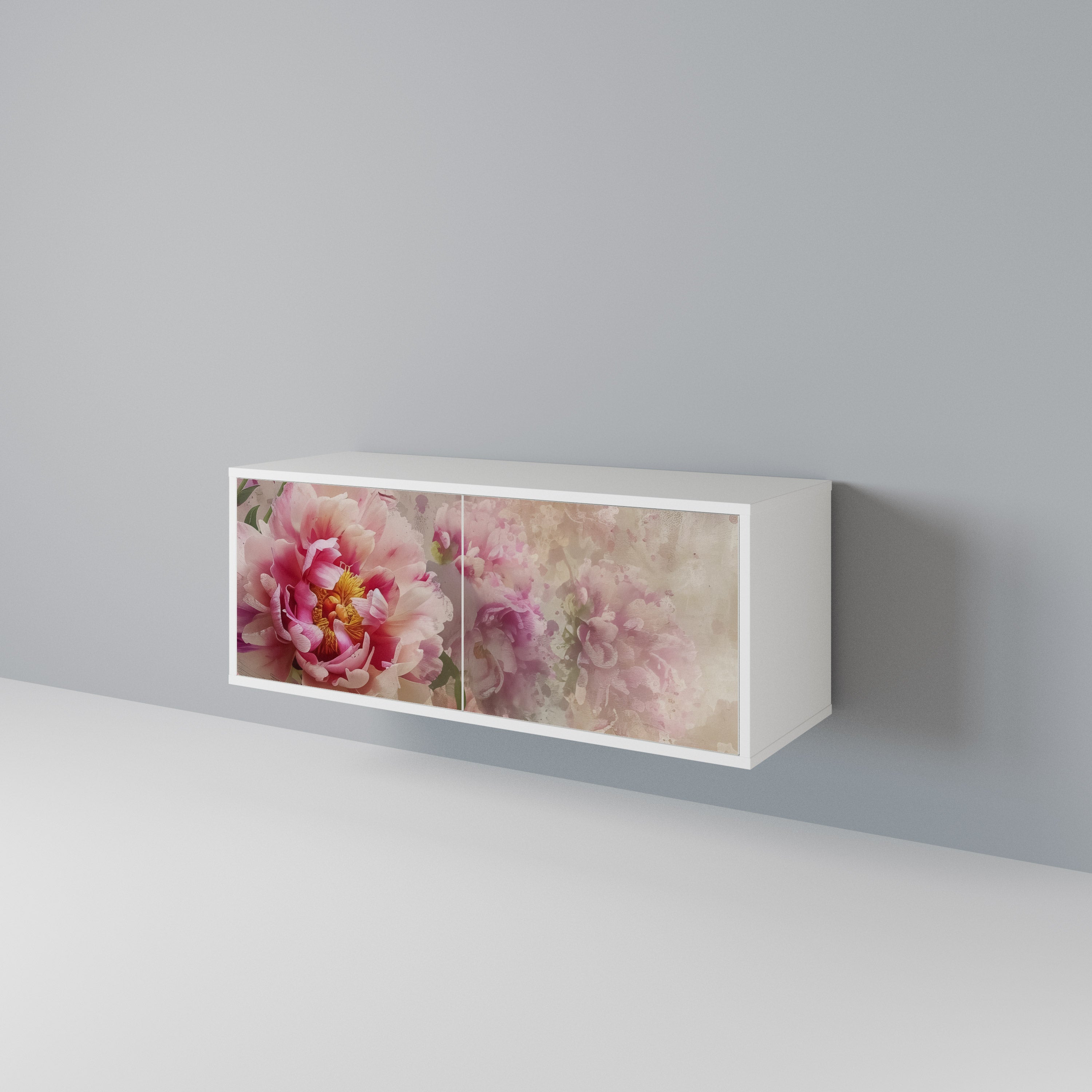 PEONY WHISPER Mueble de TV Compacto de 2 puertas