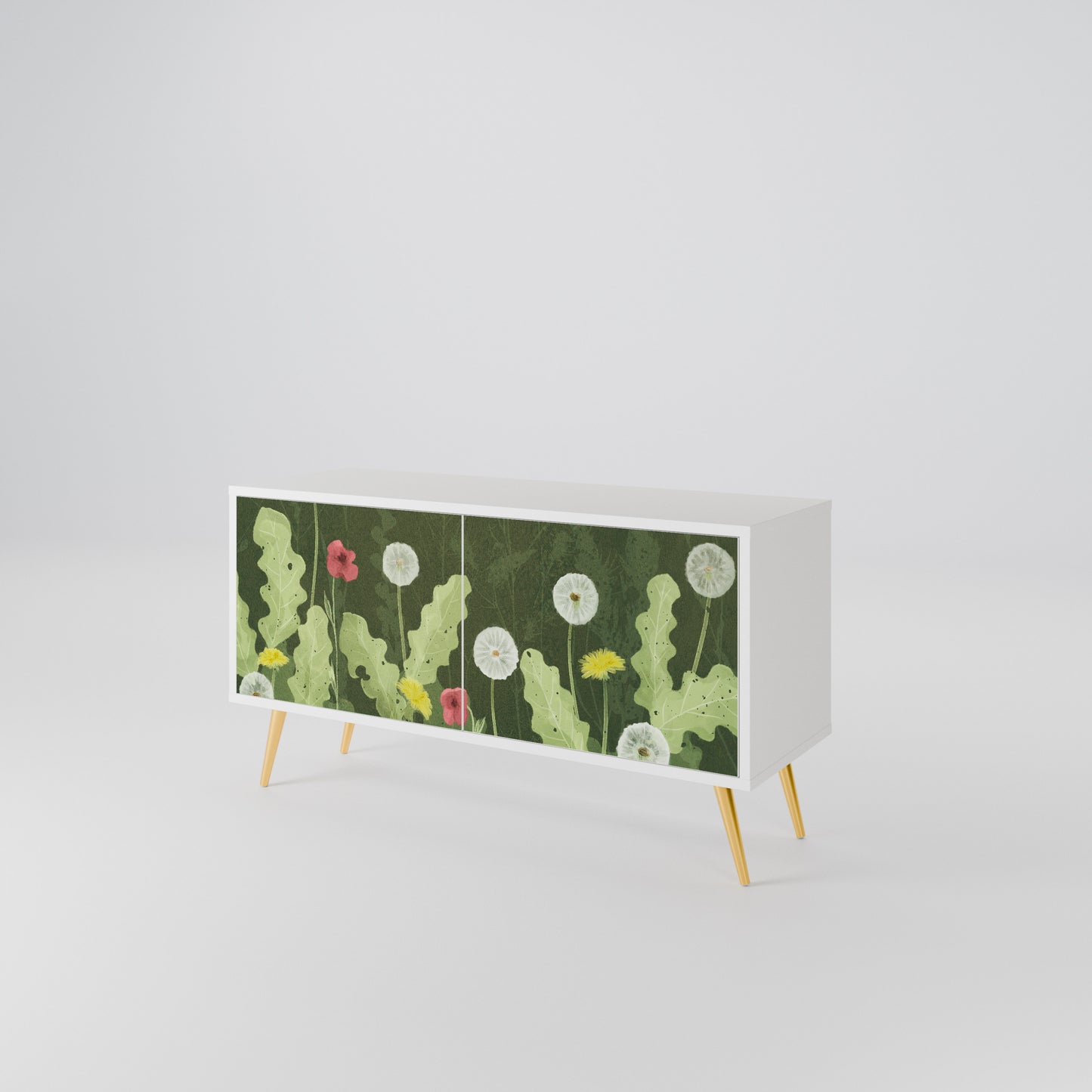 DANDELION AMUSE Compact 2-Door TV Cabinet