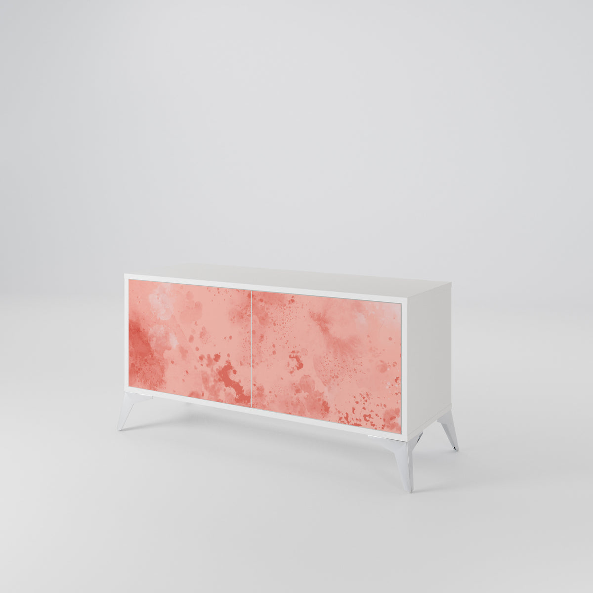 CRANE DANCE Mueble de TV Compacto de 2 puertas