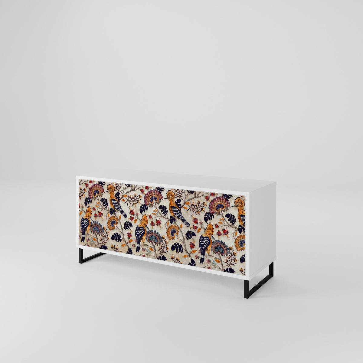 EMINENT HOOPOE Mueble de TV Compacto de 2 puertas