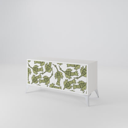SEEDLING SONGBIRD Mueble de TV Compacto de 2 puertas