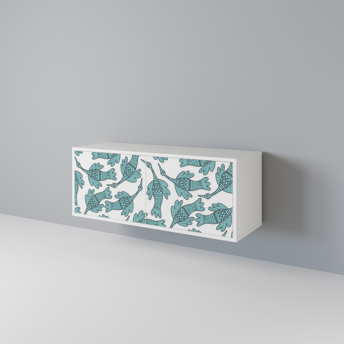 WATERSPOUT SONGIBIRD Mueble de TV Compacto de 2 puertas