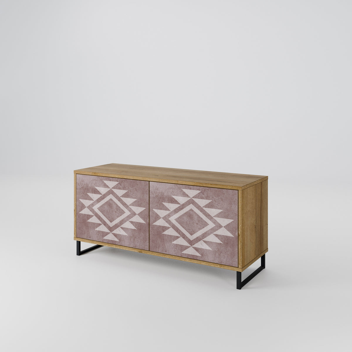 MARVEL MOSAIC Mueble de TV Compacto de 2 puertas