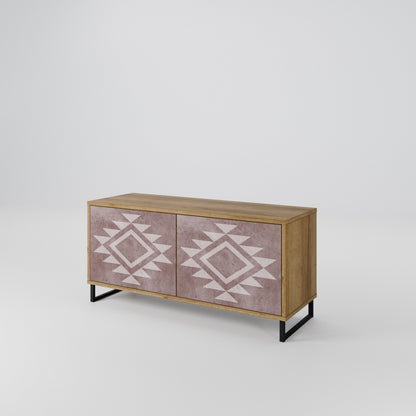 MARVEL MOSAIC Mueble de TV Compacto de 2 puertas