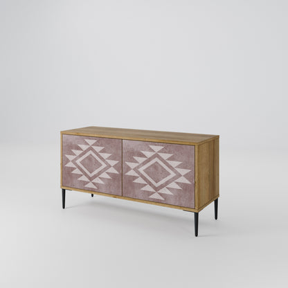 MARVEL MOSAIC Mueble de TV Compacto de 2 puertas