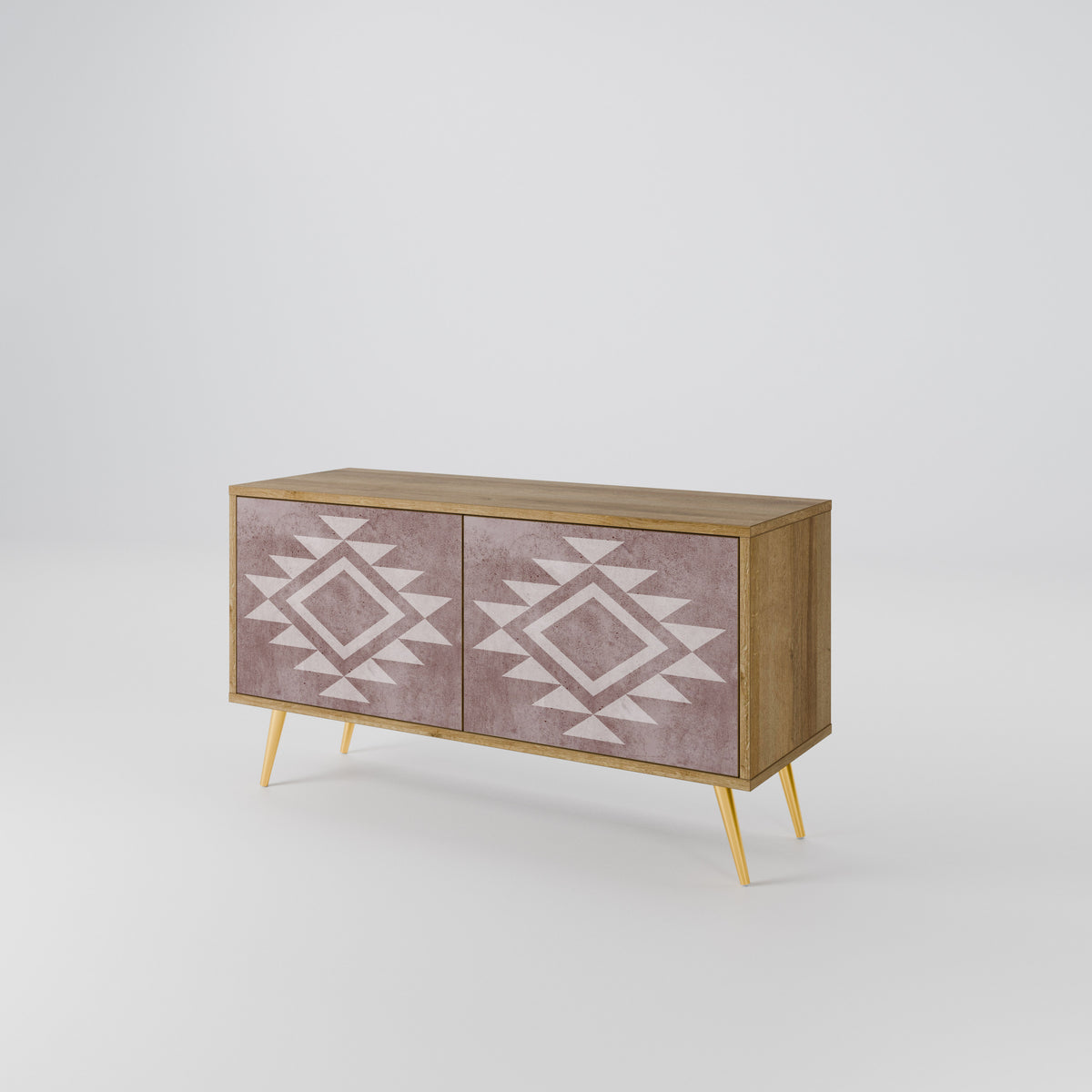 MARVEL MOSAIC Mueble de TV Compacto de 2 puertas