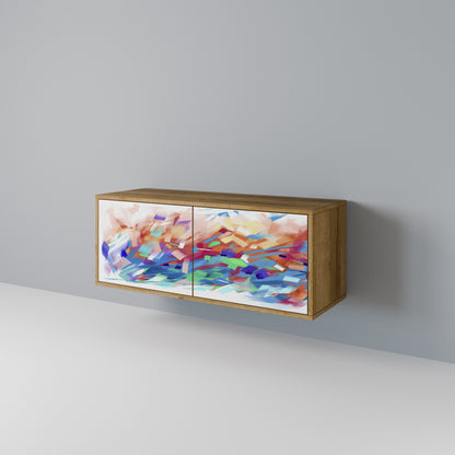 FINESSE MASH-UP Mueble de TV Compacto de 2 puertas