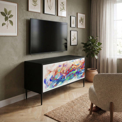 FINESSE MASH-UP Mueble de TV Compacto de 2 puertas