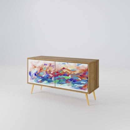 FINESSE MASH-UP Mueble de TV Compacto de 2 puertas