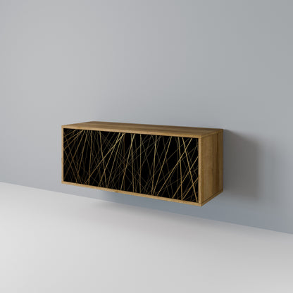 BRIGHT MESH Mueble de TV Compacto de 2 puertas