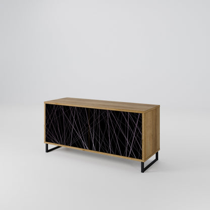 SHIMMER SPIDERGRAM Mueble de TV Compacto de 2 puertas