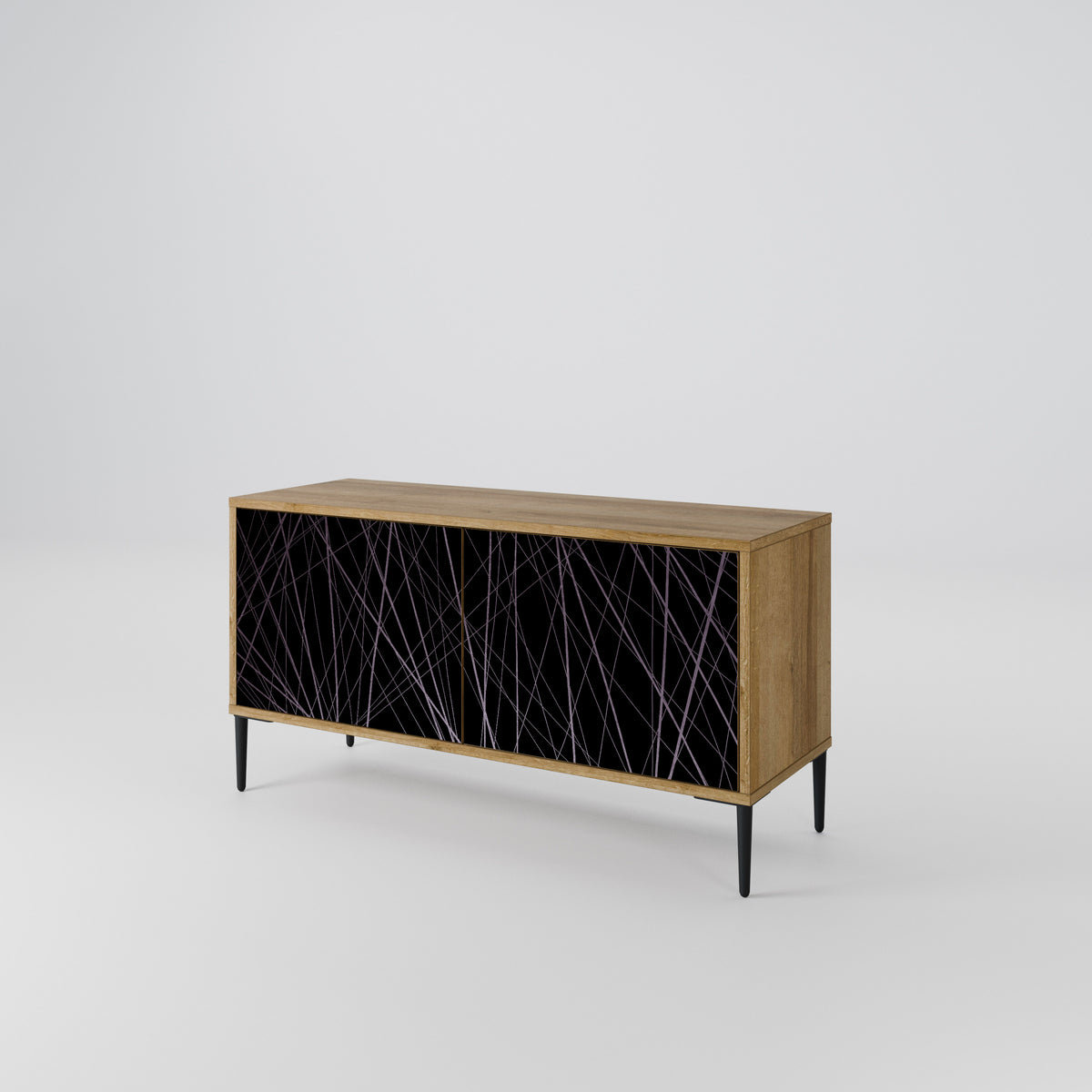 SHIMMER SPIDERGRAM Mueble de TV Compacto de 2 puertas