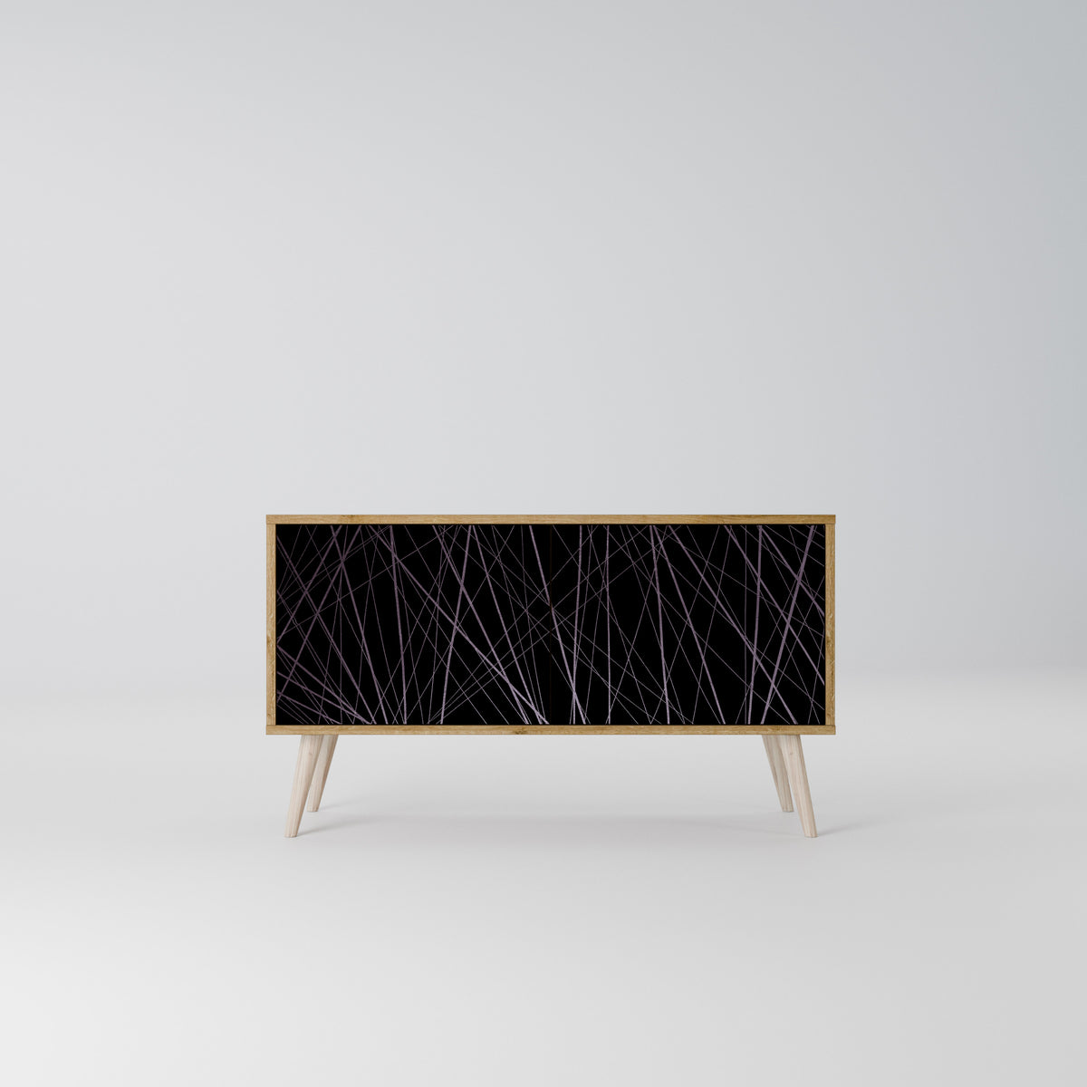 SHIMMER SPIDERGRAM Mueble de TV Compacto de 2 puertas