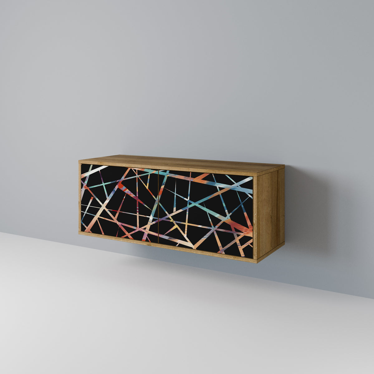 POLYGON VERVE Mueble de TV Compacto de 2 puertas