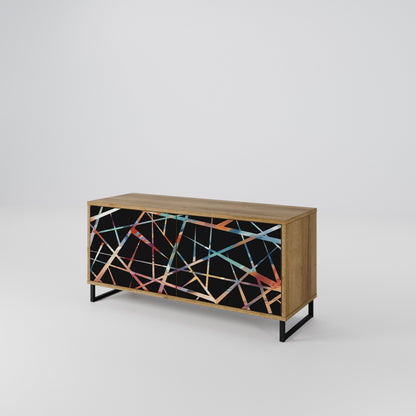 POLYGON VERVE Mueble de TV Compacto de 2 puertas