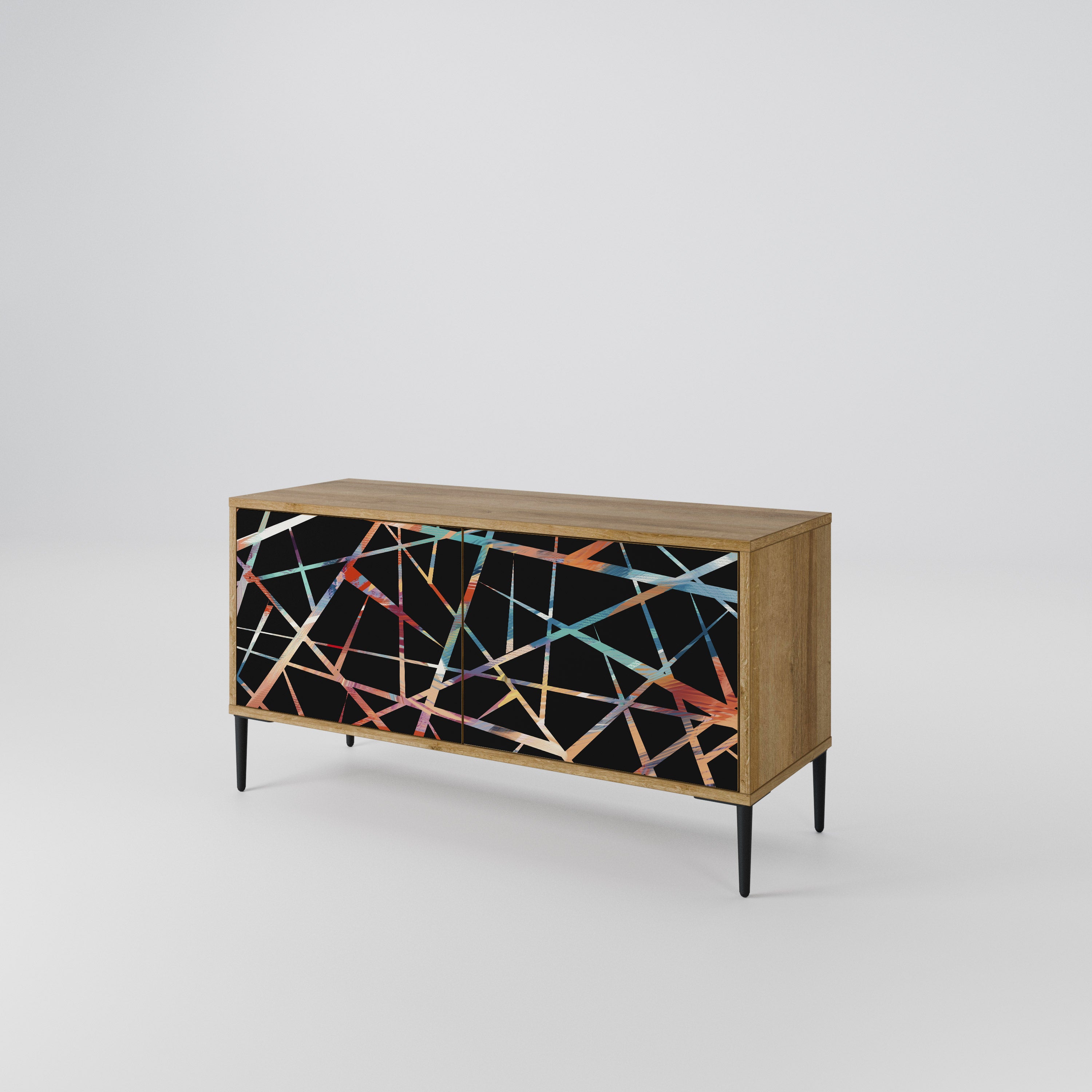 POLYGON VERVE Compact 2-Door TV Cabinet