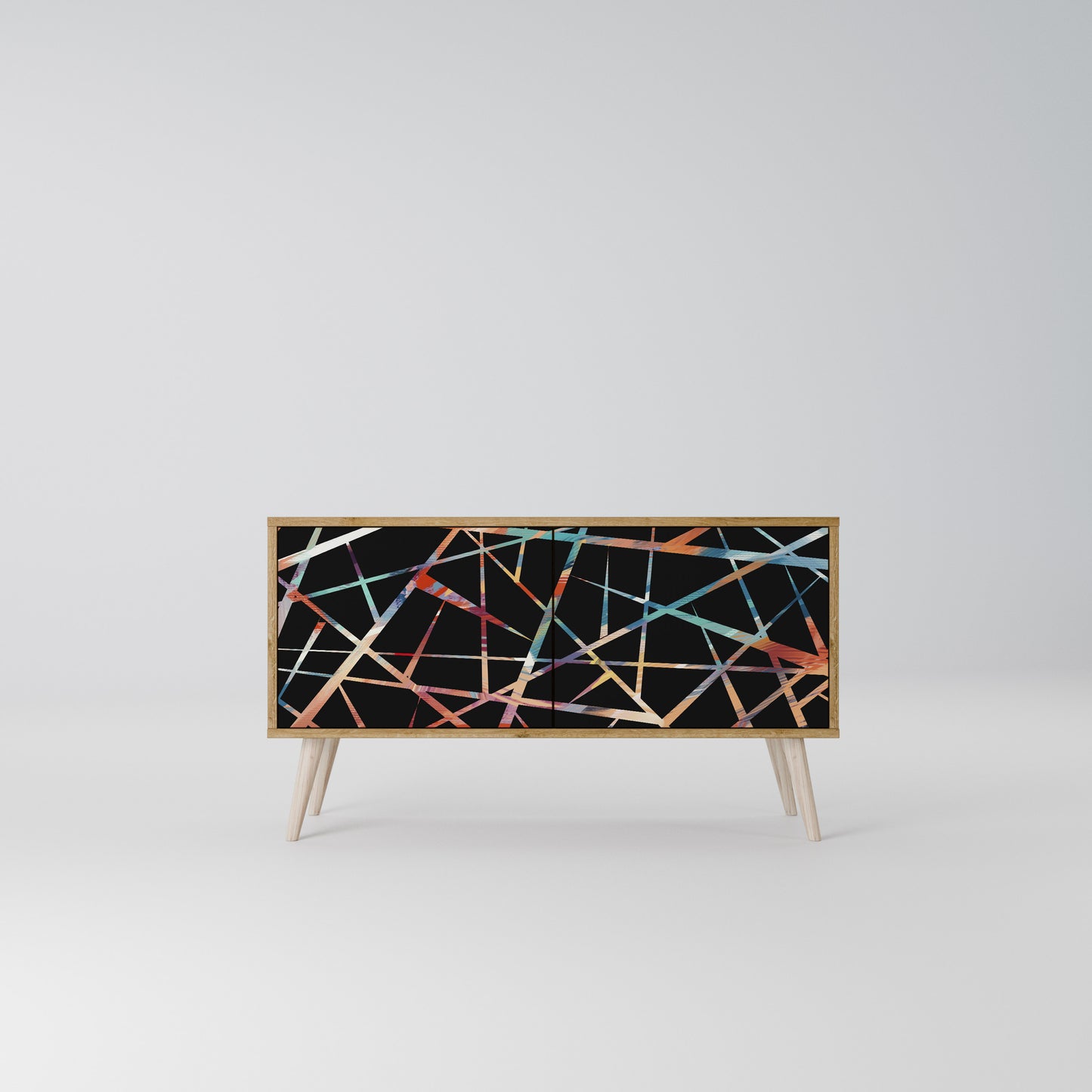 POLYGON VERVE Mueble de TV Compacto de 2 puertas