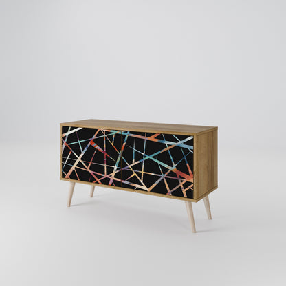 POLYGON VERVE Mueble de TV Compacto de 2 puertas