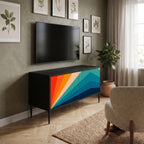 PRISM CONCUSSION Mueble de TV Compacto de 2 puertas