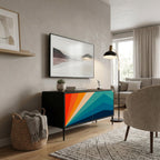 PRISM CONCUSSION Mueble de TV Compacto de 2 puertas