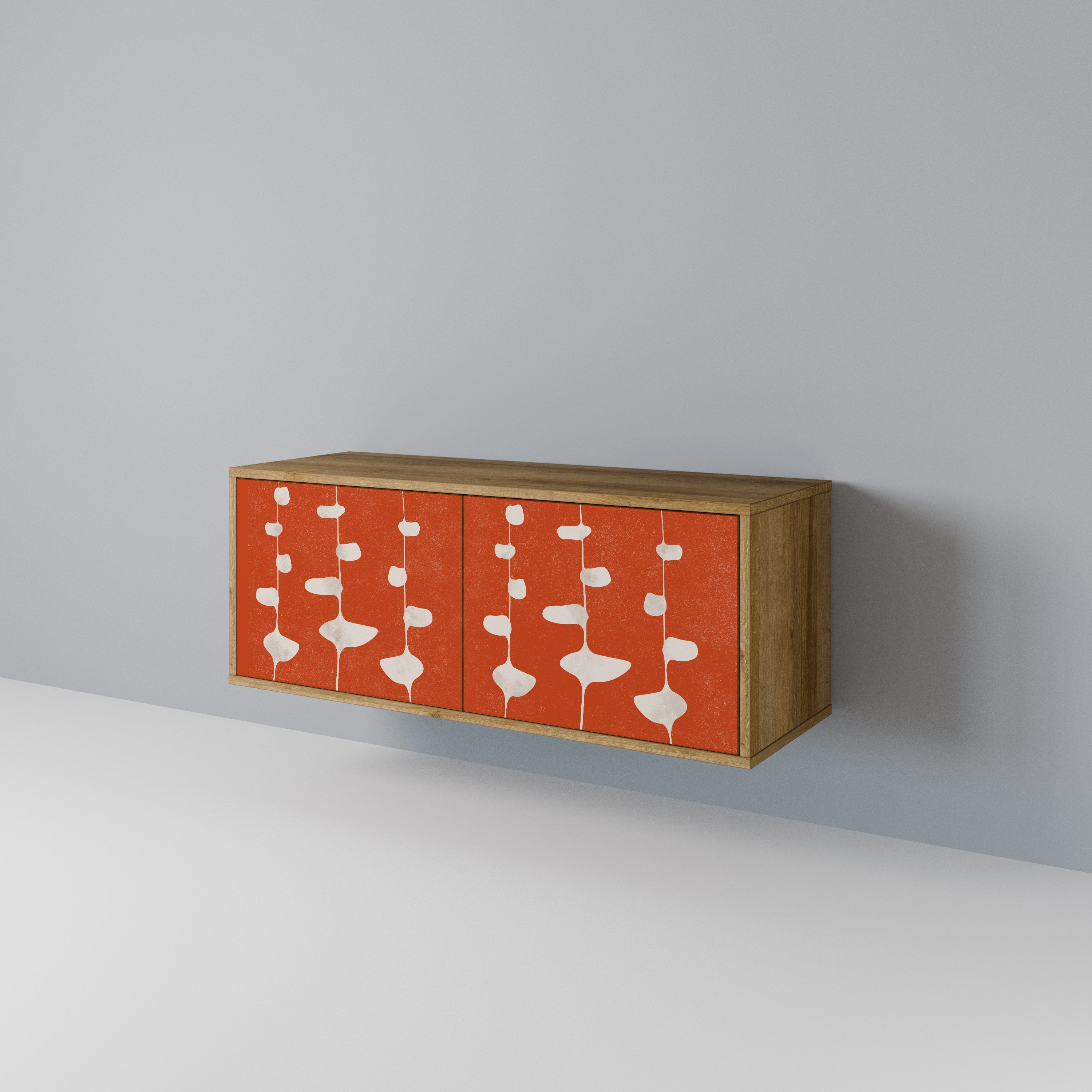 COURAGE MOLD Compact 2-Door TV Cabinet