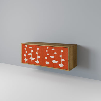 COURAGE MOLD Mueble de TV Compacto de 2 puertas