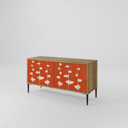 COURAGE MOLD Mueble de TV Compacto de 2 puertas