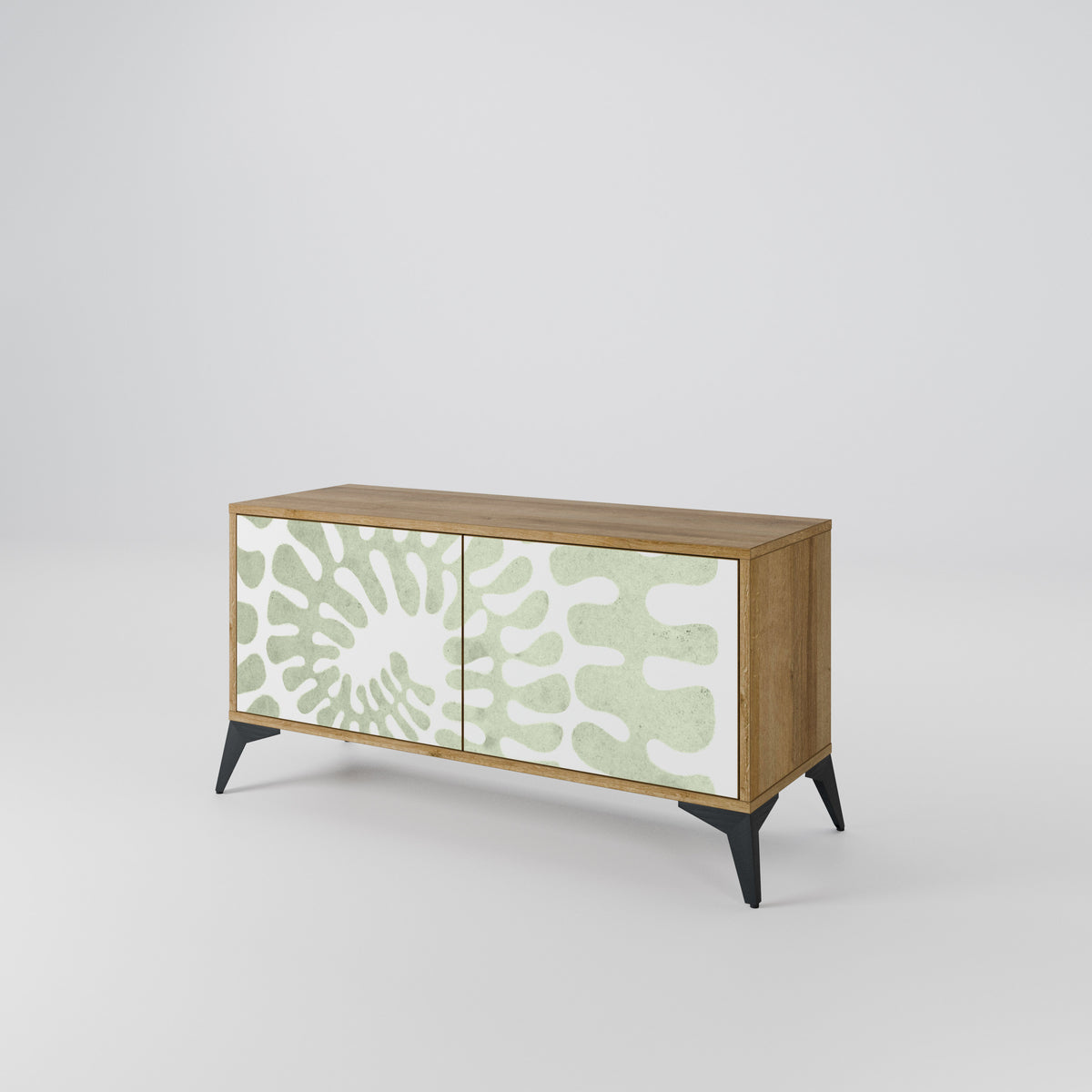 HELIX DANCE Mueble de TV Compacto de 2 puertas