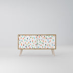 ENERGETIC SPOTS Mueble de TV Compacto de 2 puertas