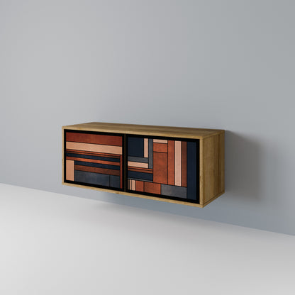 INTREPID FORMATION Mueble de TV Compacto de 2 puertas