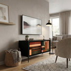 FIGURES OF NATURE Mueble de TV Compacto de 2 puertas