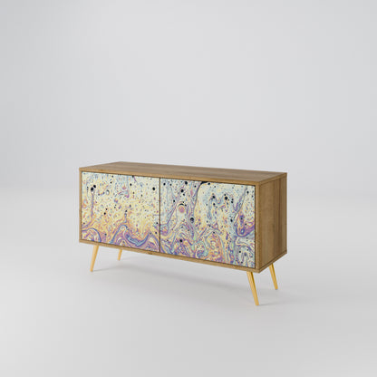 MOSAIC OF COLORS Mueble de TV Compacto de 2 puertas