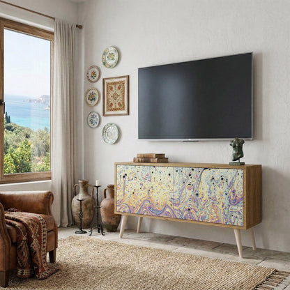 MOSAIC OF COLORS Mueble de TV Compacto de 2 puertas