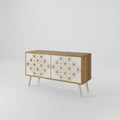 PATTERNED PRISM Mueble de TV Compacto de 2 puertas