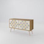 PATTERNED PRISM Mueble de TV Compacto de 2 puertas