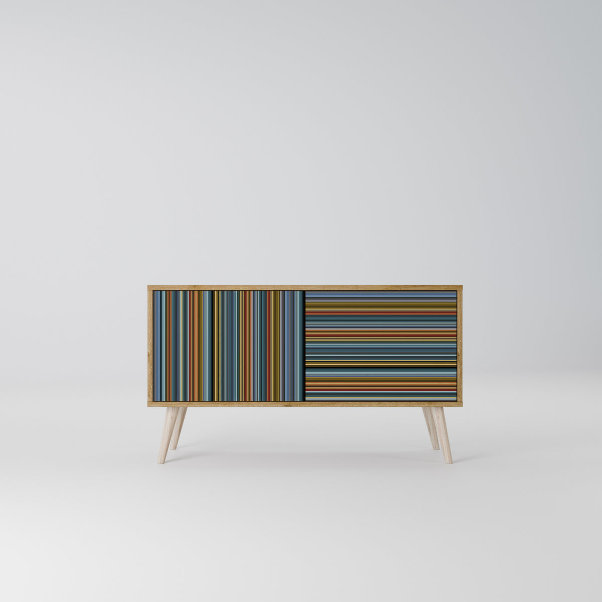 LINEOUT SPECTRUM Mueble de TV Compacto de 2 puertas