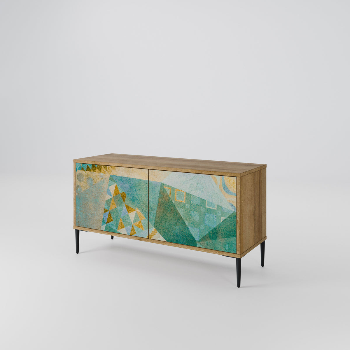 SPECTRUM SPLENDOR Mueble de TV Compacto de 2 puertas