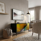 PIERCING SHARPNESS Mueble de TV Compacto de 2 puertas