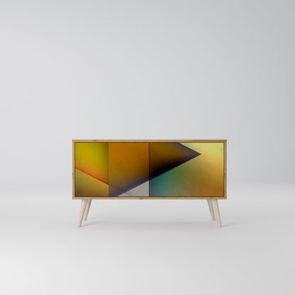 PIERCING SHARPNESS Mueble de TV Compacto de 2 puertas