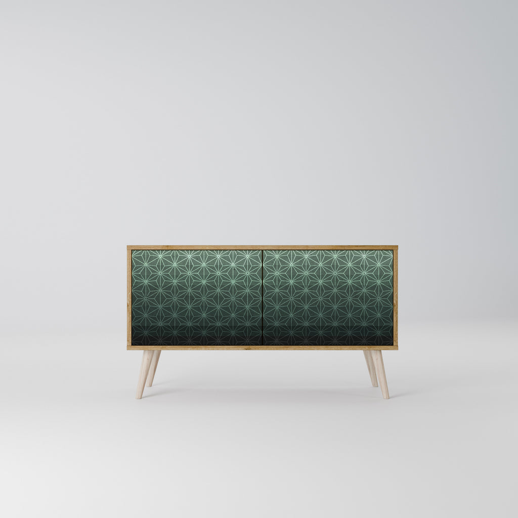 ORNAMENTAL GLIMMER Compact 2-Door TV Cabinet