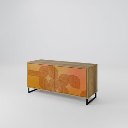 STRENGTHENING RELATION Mueble de TV Compacto de 2 puertas