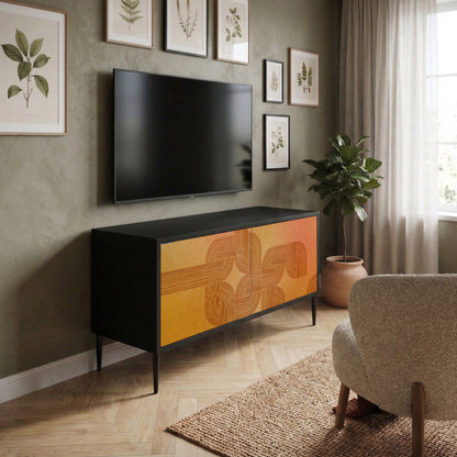 STRENGTHENING RELATION Mueble de TV Compacto de 2 puertas